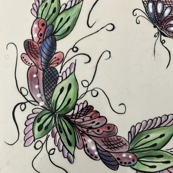 Painted tile - Picture 5 of 8